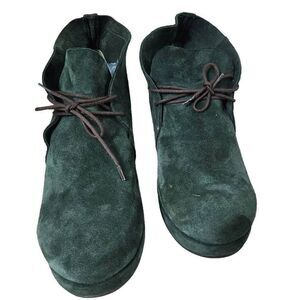Fausto Santini green boots